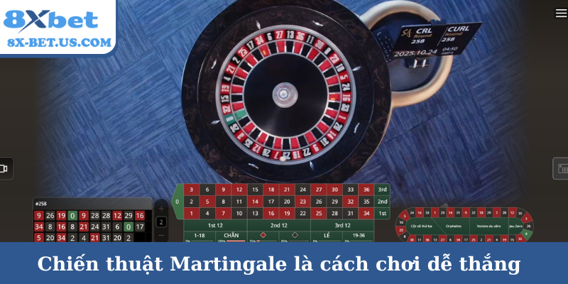 Chiến thuật Martingale là cách chơi dễ thắng