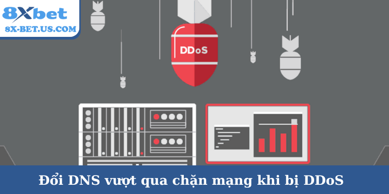 Đổi DNS vượt qua chặn mạng khi bị DDoS