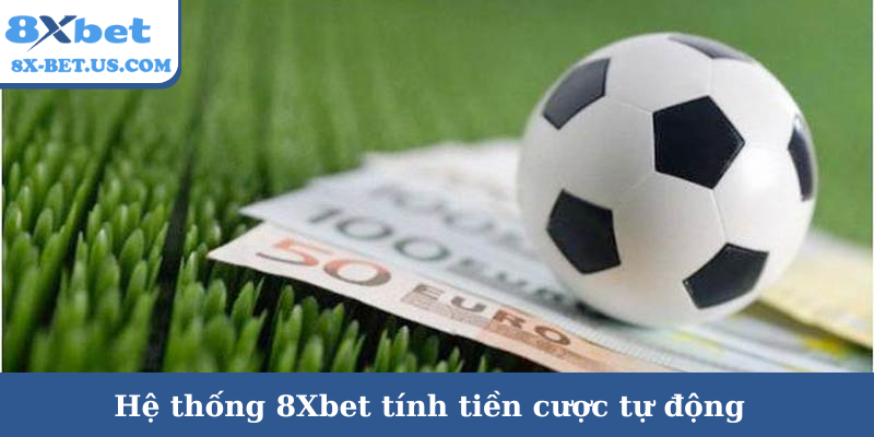 Hệ thống 8Xbet tính tiền cược tự động