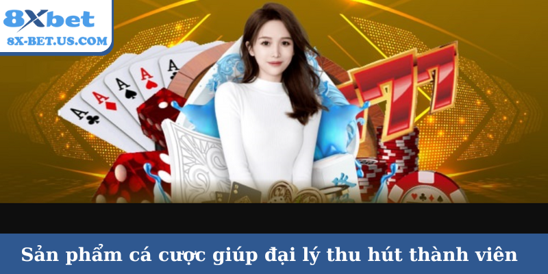 Sản phẩm cá cược giúp đại lý thu hút thành viên
