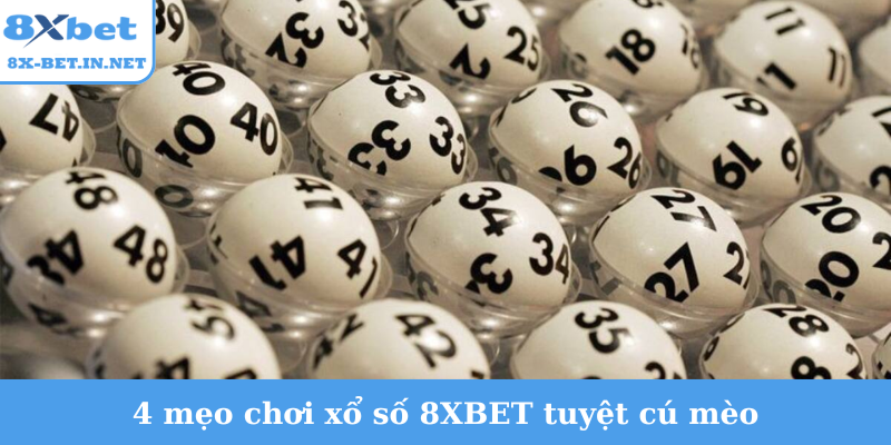 4 mẹo chơi xổ số 8XBET tuyệt cú mèo