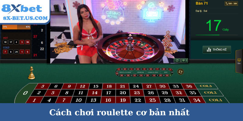 Cách chơi roulette cơ bản nhất