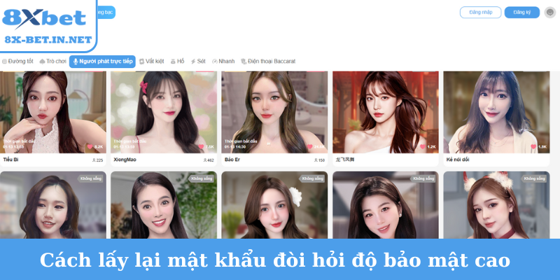 Cách lấy lại mật khẩu đòi hỏi độ bảo mật cao