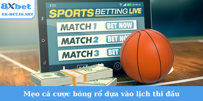 Mẹo cá cược bóng rổ dựa vào lịch thi đấu