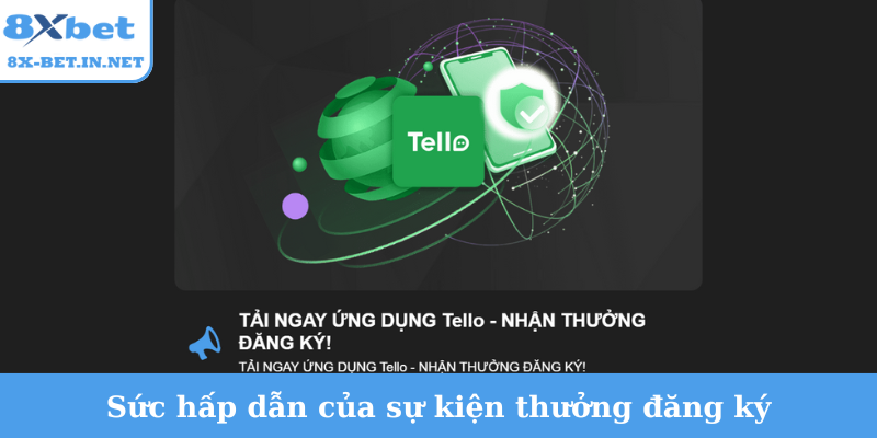 Sức hấp dẫn của sự kiện thưởng đăng ký