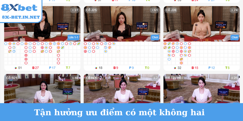 Tận hưởng ưu điểm có một không hai